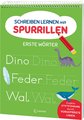 Schreiben lernen mit Spurrillen - Erste Wörter