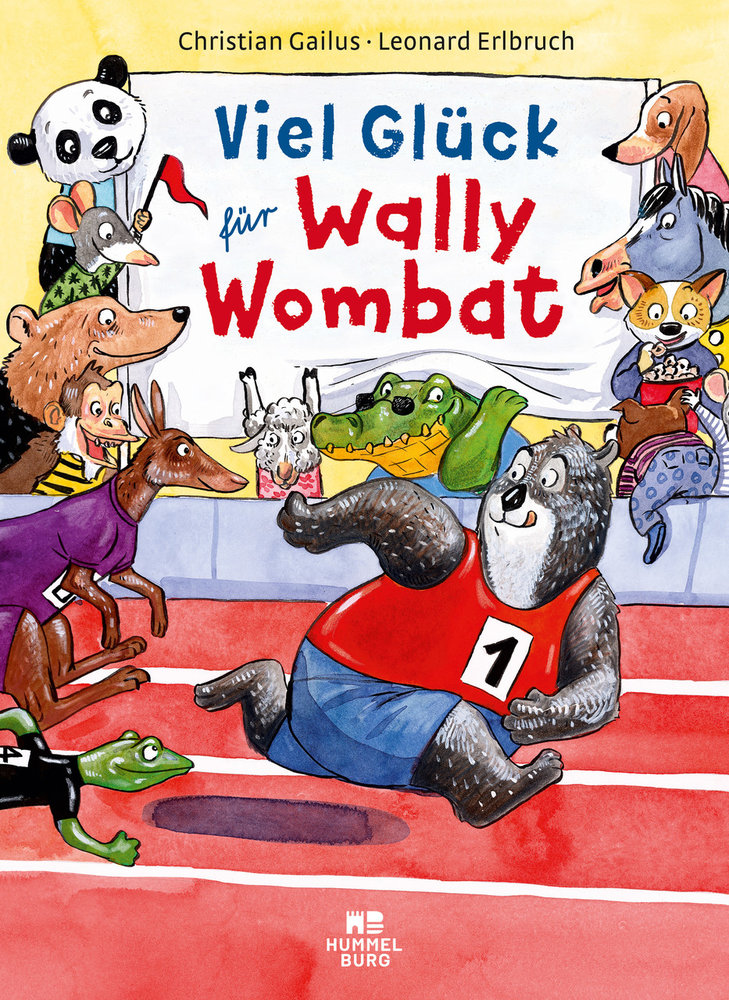 Viel Glück für Wally Wombat