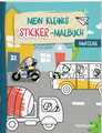 Mein kleines Sticker-Malbuch. Fahrzeuge