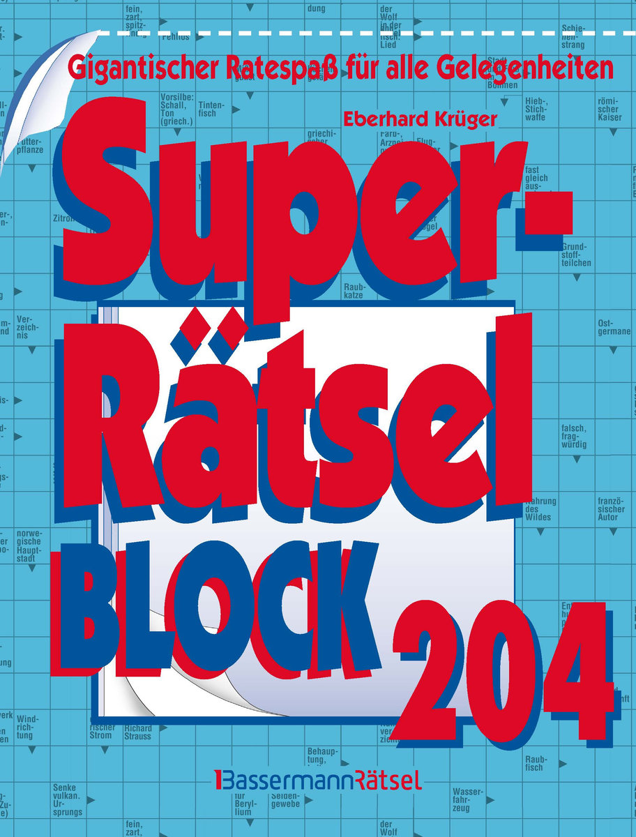 Superrätselblock 204 Gigantischer Ratespaß für alle