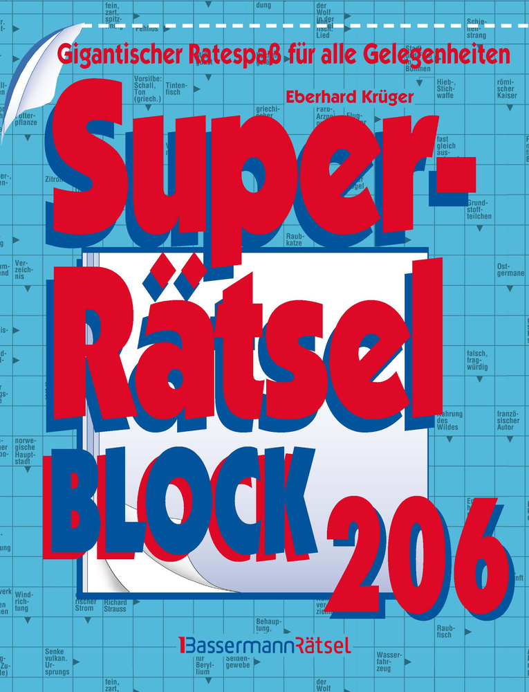 Superrätselblock 206 Gigantischer Ratespaß für alle