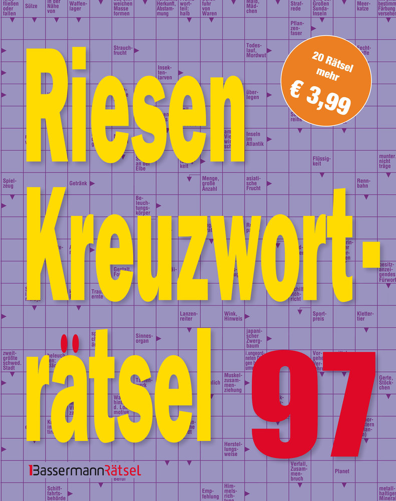 Riesen-Kreuzworträtsel 97