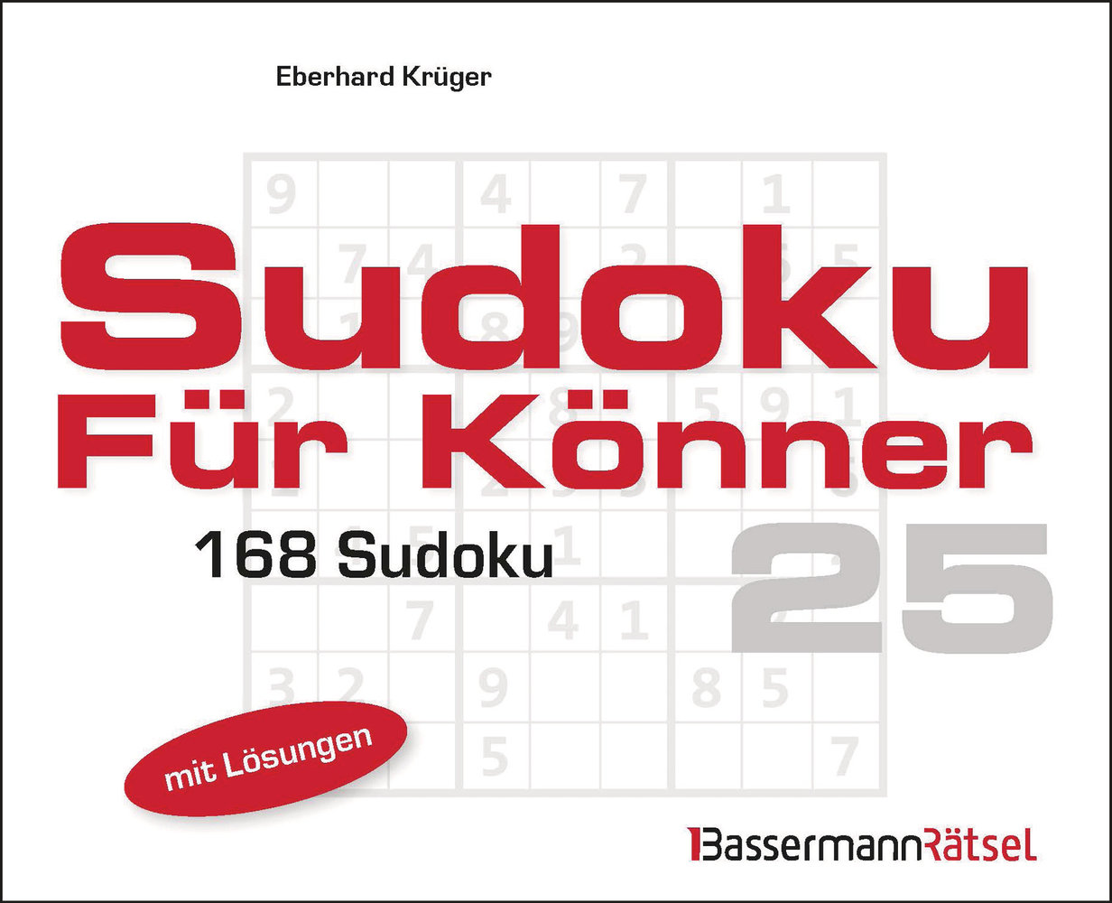 Sudoku für Könner 25