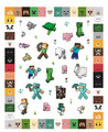 Minecraft: 500 Sticker- Stickern - Rätseln - Ausmalen