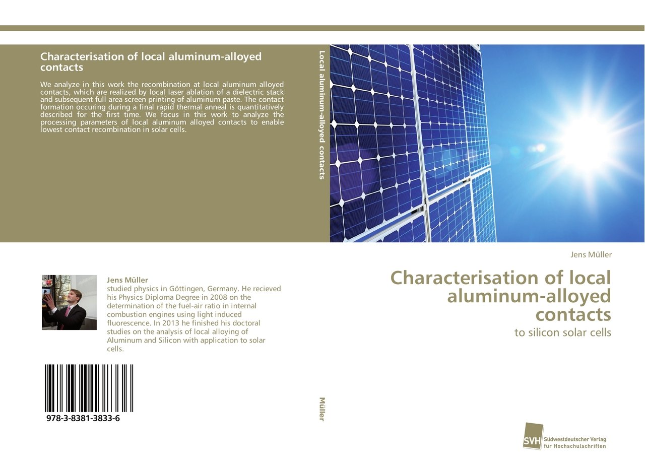 Characterisation of local aluminum-alloyed contacts