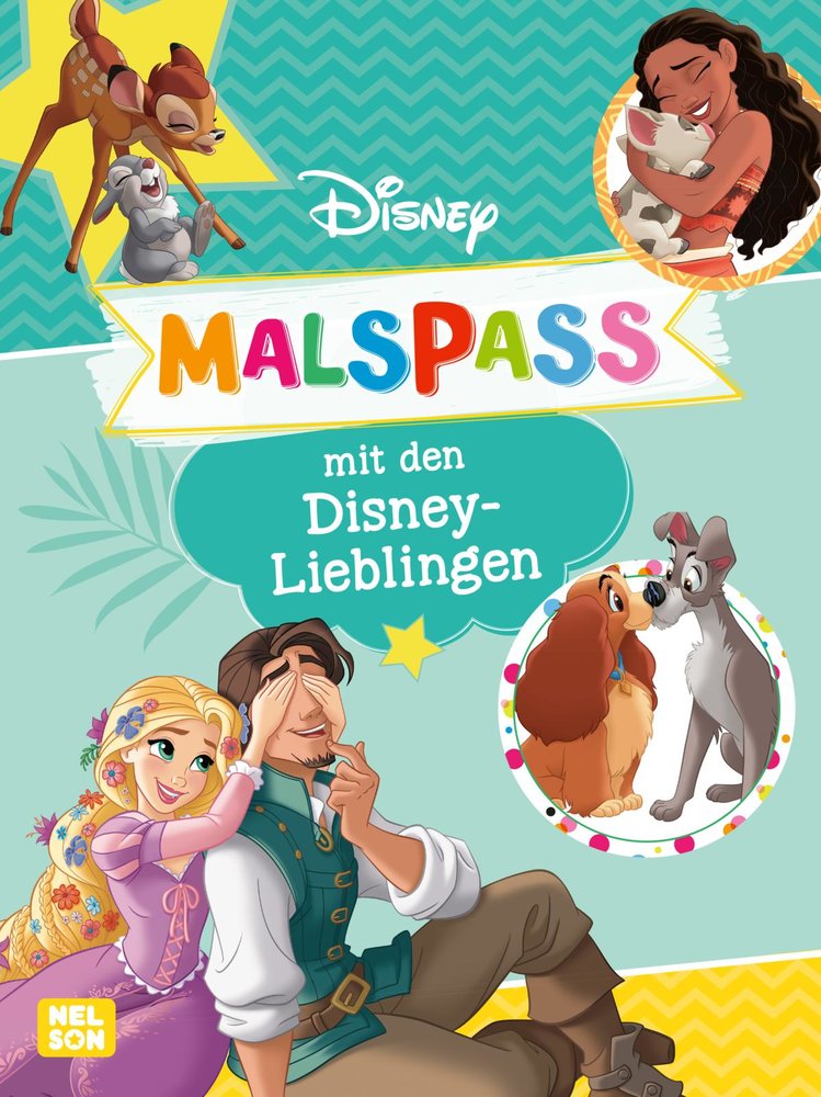 Malspaß mit den Disney-Lieblingen