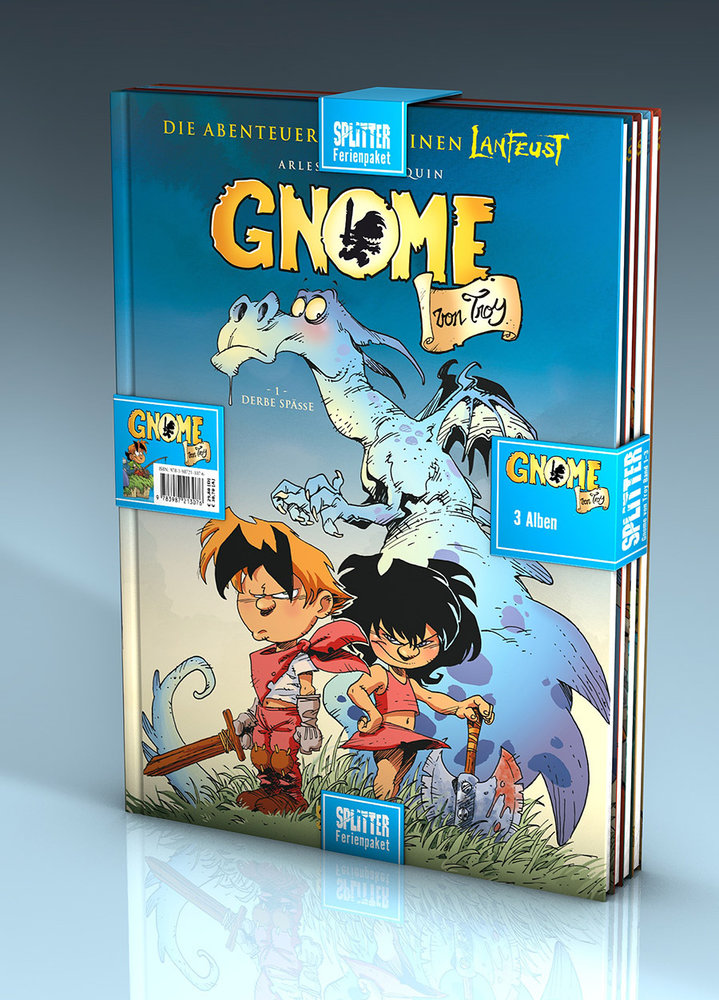 Die Gnome von Troy Ferienpaket: Band 1-3