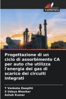 Progettazione di un ciclo di assorbimento CA per auto che utilizza l'energia dei gas di scarico dei circuiti integrati