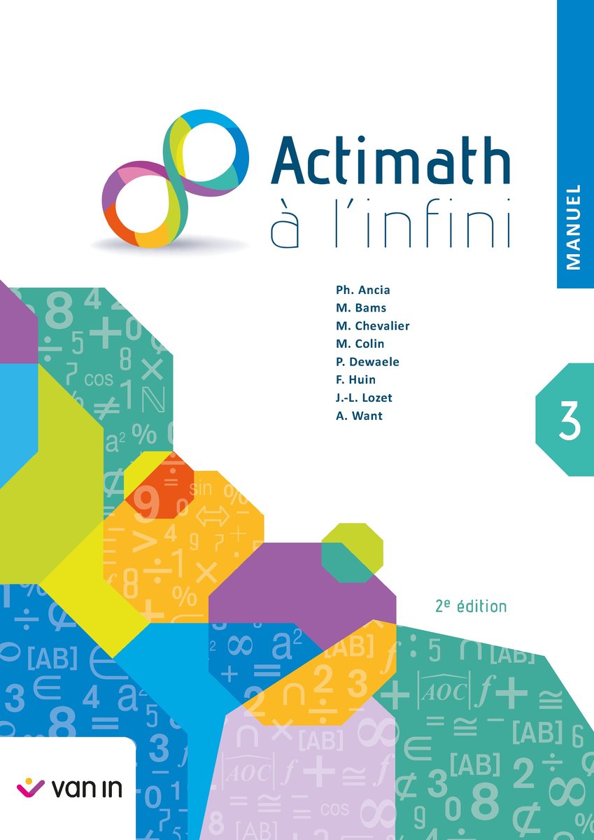 Actimath a l'infini 3 - manuel (2e edition)