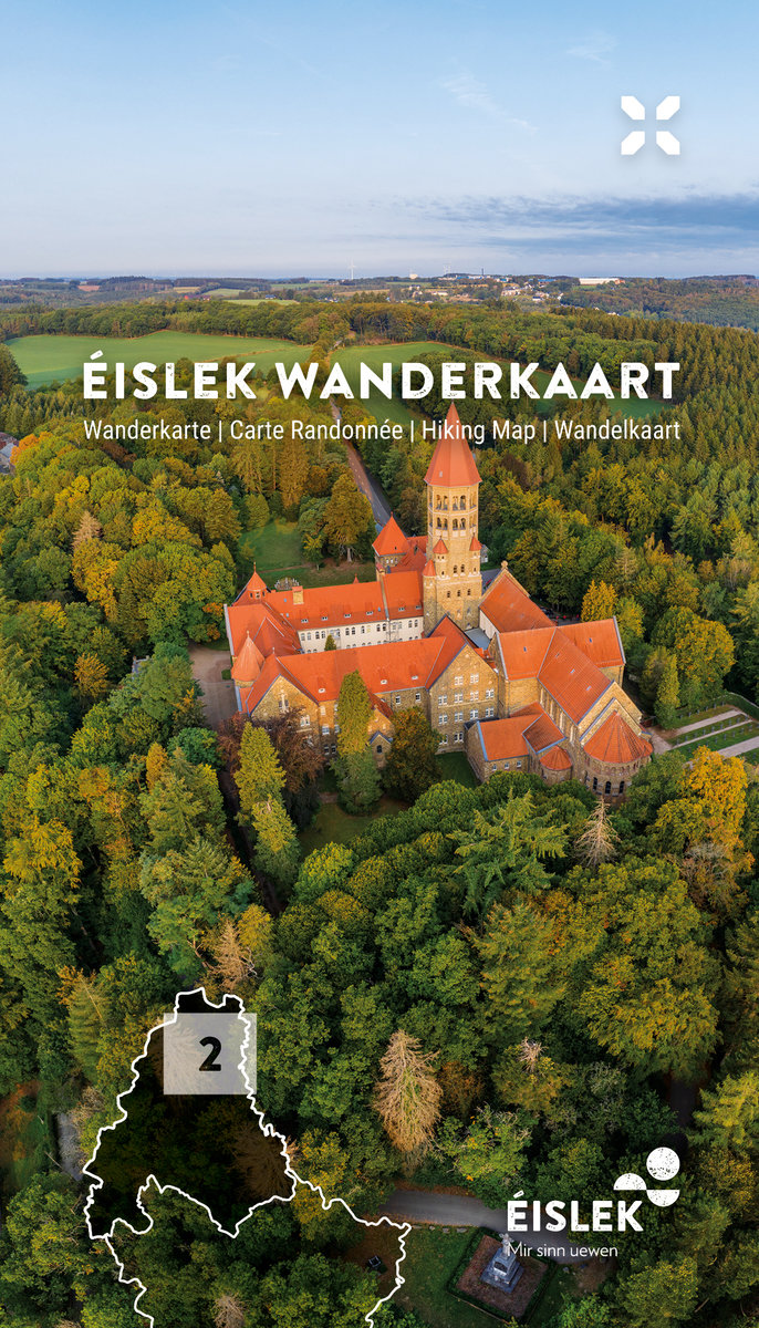 Éislek Wanderkaart 2 - Clervaux und seine Umgebung 1:20.000