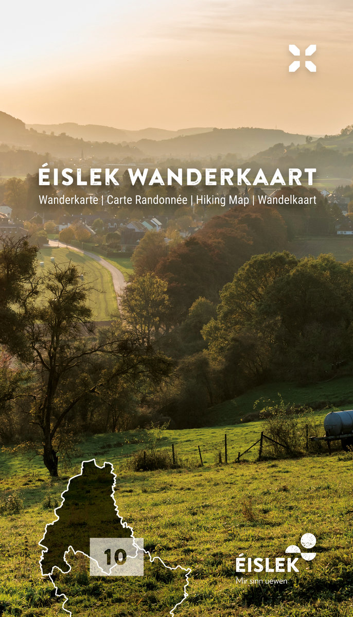 Éislek Wanderkaart 10 - Den Raum der Nordstad und seine Umgebung 1:20.000