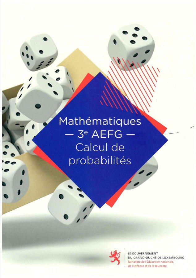 Mathématiques 3e AEFG - Calcul des probalités