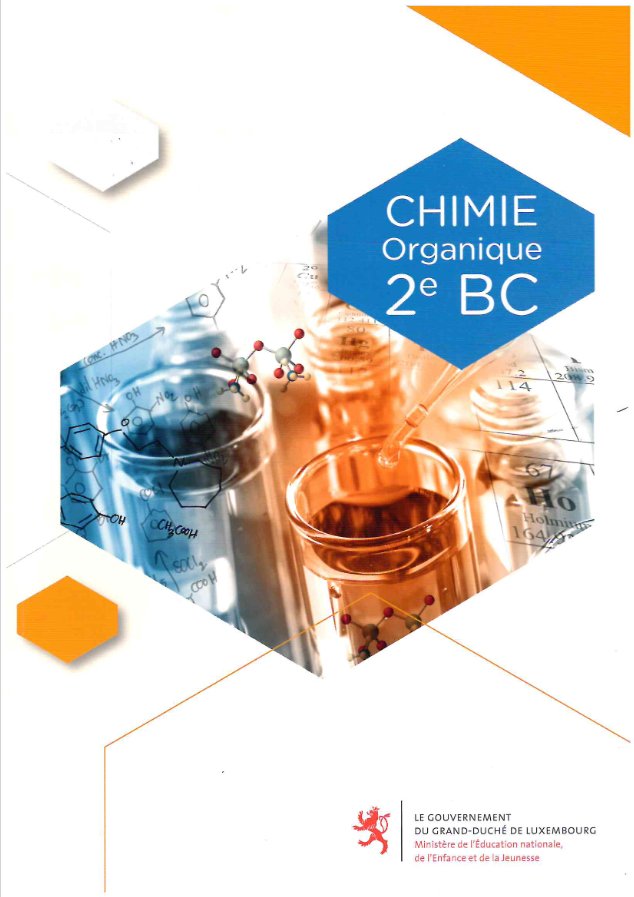 Chimie organique 2e BC (ESC/382)