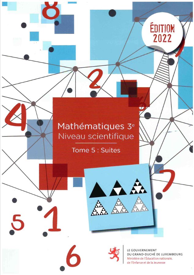 ESC/401: Mathématiques 3e BCD tome 5 Suites