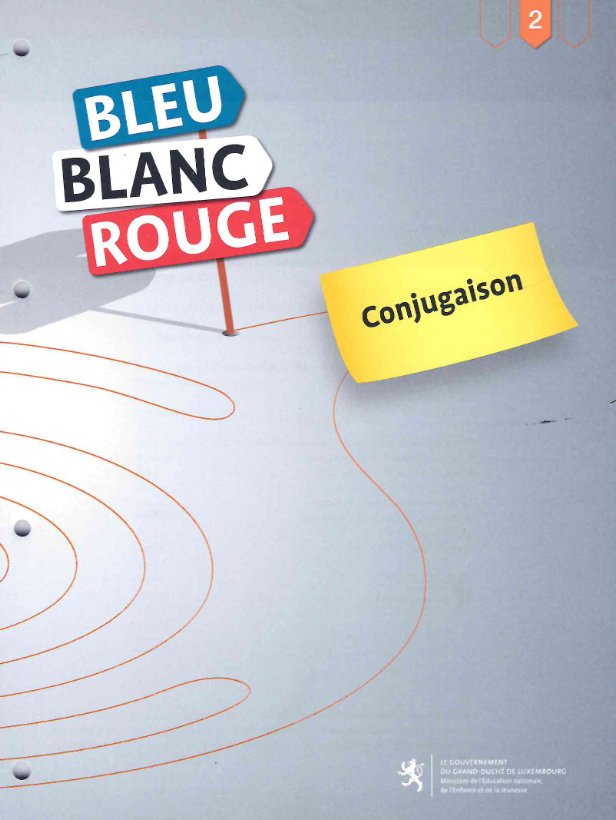 Bleu Blanc Rouge 2 Conjugaison (ESC/407)