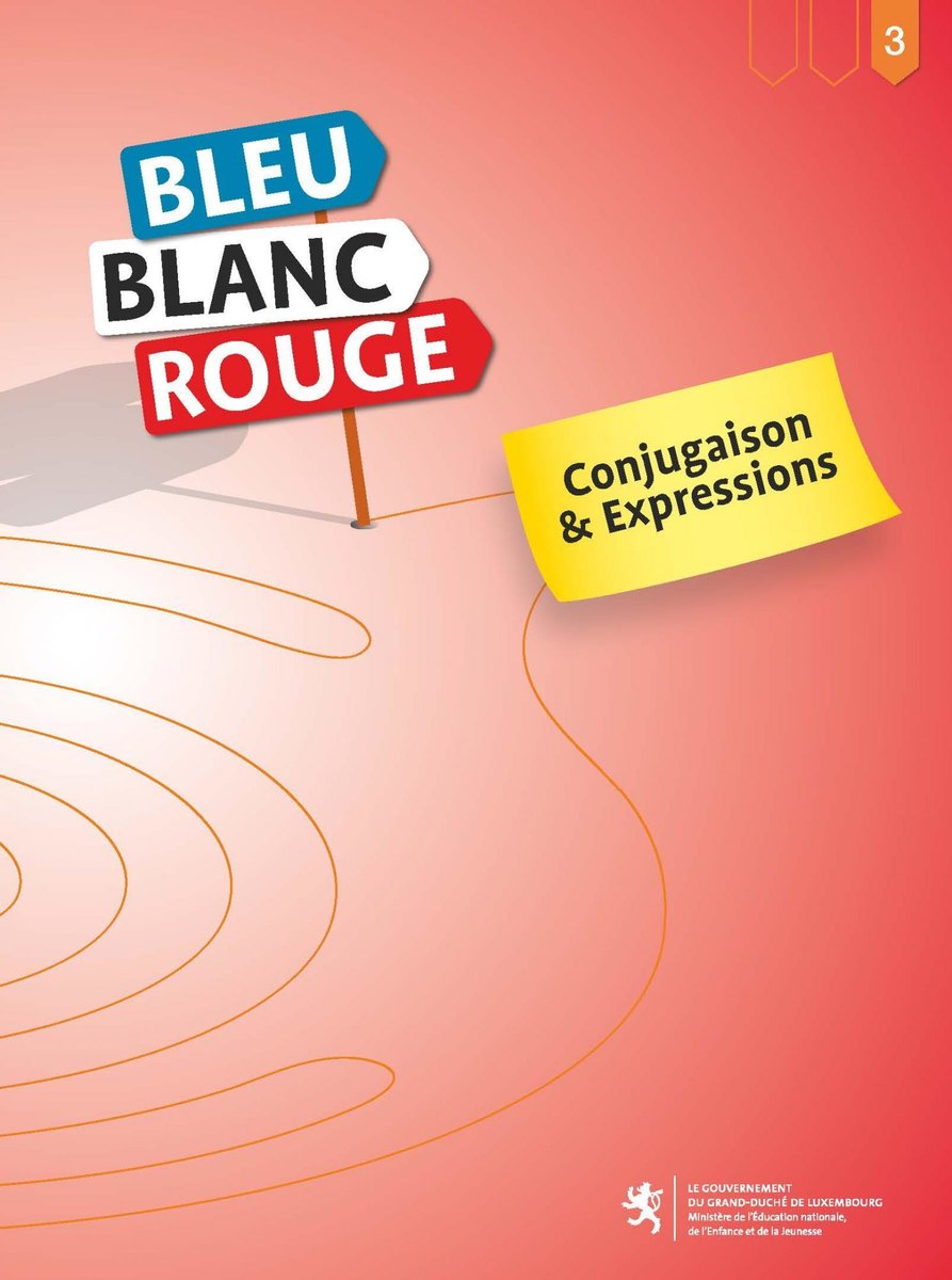 Bleu Blanc Rouge 3 Conjugaison (ESC/408)