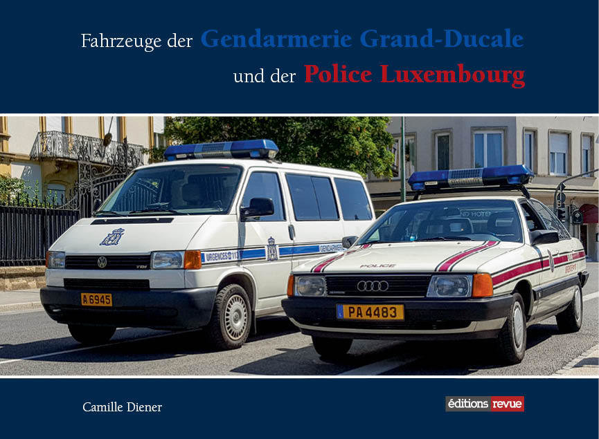 Fahrzeuge der Gendarmerie Grand-Ducale und der Police Luxembourg