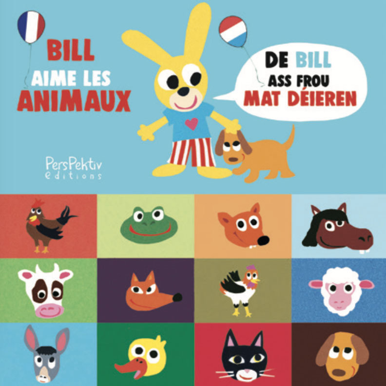 De Bill as frou mat Déieren- Bill aime les animaux