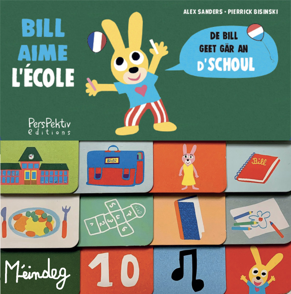 De Bill geet gär an d'Schoul - Bill aime l'école