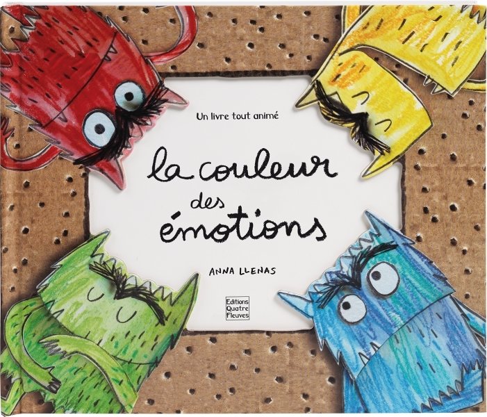 Le monstre des couleurs - la couleur des emotions - un livre tout anime