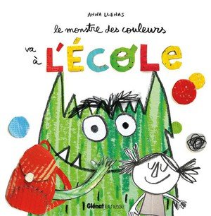 Le monstre des couleurs va a l'ecole