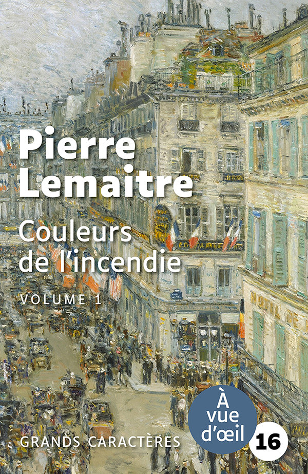 Couleurs de l'incendie (2 volumes) - grands caracteres, edition accessible pour les malvoyants