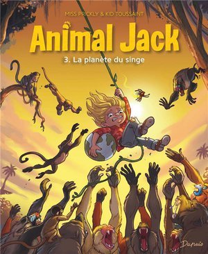 Animal jack - tome 3 - la planete du singe