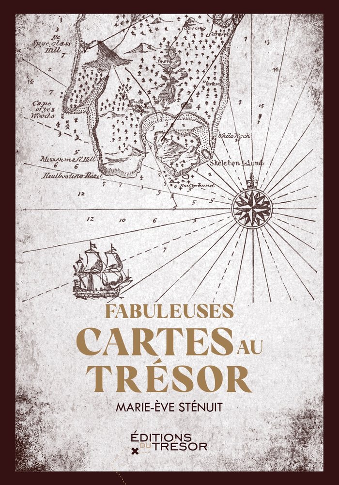 Fabuleuses cartes au tresor - vrais documents et fausses pistes - illustrations, noir et blanc